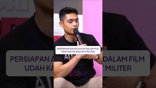 PERSIAPAN ANGGA ASYAF DALAM FILM UDAH KAYAK MAU IKUT MILITER shorts [upl. by Adnaloy997]