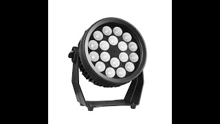 PL20 L K T M WaterprooF socket LEDPar Light [upl. by Ashby]