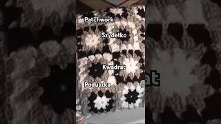 🧶🌞patchworkowa poduszka szydełkiem🧶👌☕️🤩 crochet [upl. by Ecyarg]