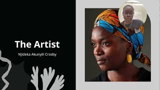 quotI Still Face Youquot Njideka Akunyili Crosby Presentation ARH 1000 [upl. by Ratcliff]