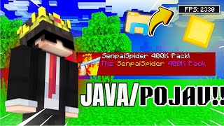 SenpaiSpider 400k texture pack download javapojavlauncher [upl. by Edorej]