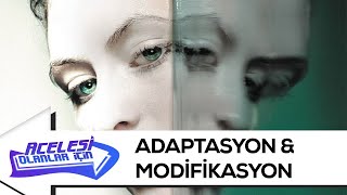 Senin O Dediğin Evrim Değil Adaptasyon [upl. by Annawat]