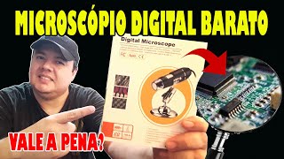 💰 MICROSCÓPIO DIGITAL BARATO  UNBOXING [upl. by Jasmine]