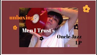 unboxing Men I Trust  Oncle Jazz  double LP  red version [upl. by Alledi]