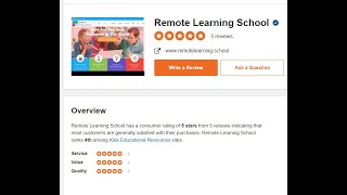 RemoteLearningschool Reviews [upl. by Naitsirhc258]