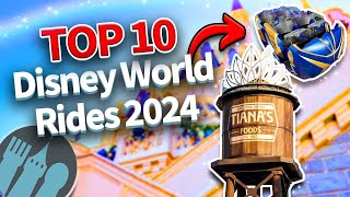 TOP 10 Rides in Disney World in 2024 [upl. by Corabelle]