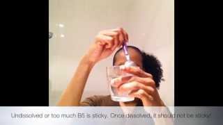 Part 1 of 2 Make Liquid Panthenol Using B5 Powder [upl. by Bashemath]