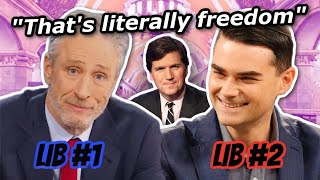 The Literal Price of Freedom  Ben Shapiro Jon Stewart and Tucker Carlson [upl. by Chalmers]