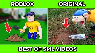 SML Movie vs SML ROBLOX 1 HOURS OF BEST SML VIDEOS  Side by Side 12 [upl. by Daye]