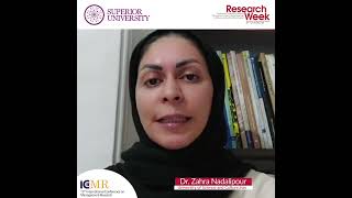 ICMR  Keynote Speaker  Dr Zahra Nadalipour [upl. by Aekal]