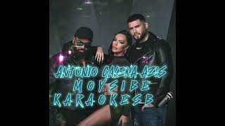 ANTONIO x GALENA x AZIS  MOY SI BEАнтонио  Галена и Азис  Мой си бе  KARAOKE SB 🎤 [upl. by Woolcott]