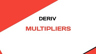 منصة Deriv Trader شرح Multiplier 2 [upl. by Suinuj]