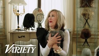 Schitts Creek Catherine OHara Takes Us Inside Moiras Wig Collection [upl. by Divd35]