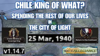 HOI4  Chile Monarchist  Achievement Guide  King of What [upl. by Llehcal]