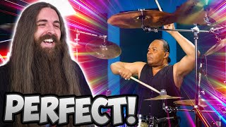 Metal Drummer Tears Up reacting to Jonathan Moffett Michael Jackson [upl. by Yboj882]