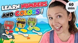 Learn Numbers Colors Counting and Shapes with Ms Rachel  Learning Videos for Toddlers in English [upl. by Nissie]