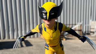 Braedens Halloween 2024 Costume Wolverine [upl. by Nine]