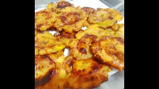 Deliciosos patacones de platano maduro [upl. by Nnaharas15]