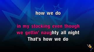 Fancy Like Christmas  Walker Hayes KARAOKE [upl. by Aiynat]