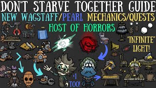 NEW WagstaffPearl Quests Crafts Loot amp More Host of Horrors Update  Dont Starve Together Guide [upl. by Bremble]