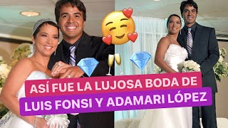 🚨Así fue la LUJOSA boda de LUIS FONSI 🥰 y ADAMARI LÓPEZ⚠️ [upl. by Noby]