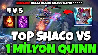 1 Milyon Quinne Karşı Ap Shaco Top Lane🤡 [upl. by Aihceyt]