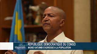 RD CONGO  MOISE KATUMBI SADRESSE A LA POPULATION [upl. by Aciretal]