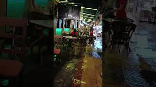 Fuengirola Málaga Spain  Nightlife Too much Rain [upl. by Olmsted913]