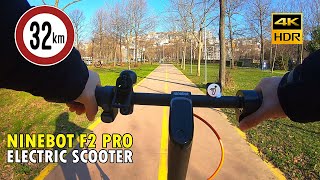 Segway Ninebot F2 Pro Electric Scooter  Istanbul Alibeyköy Ride Environment Sound Only 4K [upl. by Yttik671]