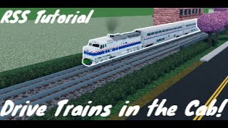 How to Drive Trains in the Cab in ROScale Sandbox [upl. by Linnette916]