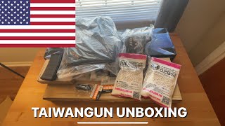 TAIWANGUN UNBOXING 2  CHEAPEST AIRSOFT HK 416 CLONE [upl. by Stoughton]