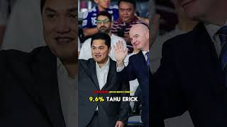 94Publik Puas dengan Kinerja Erick Thohir di PSSI erickthohir pssi sepakbola [upl. by Naeruat]