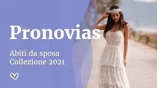 Abiti da sposa  Collezione Cruise Pronovias 2021 [upl. by Ailemor]