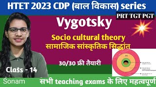 Lev vygotsky sociocultural theory  vygotsky cognitivie development theoryCDP classes for all exam [upl. by Arimahs304]