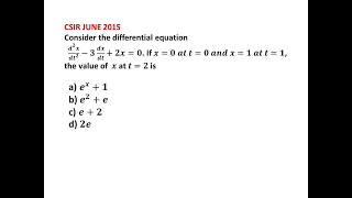 9 2nd order differential equations I Mathematical Methods of Physics I Dr Nagaraju Pendam [upl. by Garfinkel]