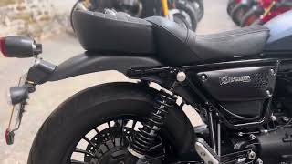 Moto Guzzi V9 Bobber walk around and noise [upl. by Akieluz765]