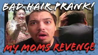 😂The Bad Haircut Prank 😂My Moms Revenge If I Dont Upload This She Wont Finish Cutting My Hair [upl. by Ellynad793]