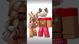 MATCHING NROBLOX FITS  roblox christmas robloxedit mathing [upl. by Adriel745]