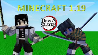 Minecraft Demon Slayer Mod For 119 [upl. by Ahsinroc289]