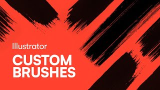 Create Your Own Vector Brushes in Illustrator [upl. by Inalem]