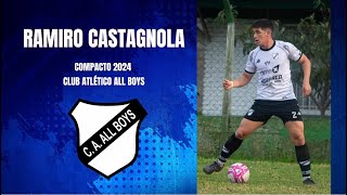 Ramiro Castagnola  Defensor central  center back  CA All Boys 2024 [upl. by Evey86]