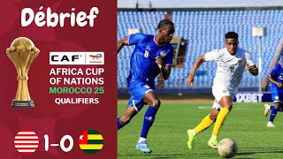 Débrief Liberia VS Togo  Le Togo est éliminé de la Can 2025 au Maroc [upl. by Irved]