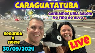 CARAGUATATUBA AO VIVO NOITE DE SEGUNDA 30092024 [upl. by Travis]