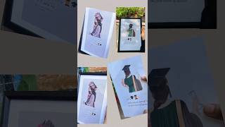 DIY graduation 👩‍🎓 frames craftstore shorts youtubeshorts [upl. by Howe]