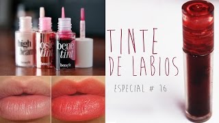 👄TINTE LABIAL👄  BENE TINT  Hazlo tu mismo Especial 16 [upl. by Ecinnej]