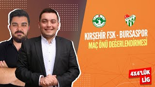 Kırşehir FSK  Bursaspor Maç Önü Değerlendirmesi  Nesine 3 Lig 10 Hafta  4x4LÜK LİG [upl. by Aicitan]