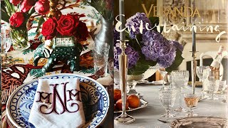 A Review of VERANDA Entertaining by Clinton Smith Veranda Christmas Decor amp Thoughtful Gift Idea [upl. by Ludie555]