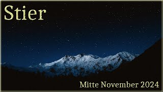 ♉ Stier  Mitte November 2024 ♉  Organisation schafft Ordnung [upl. by Germin]