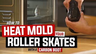 How to Heat Mold Bont Carbon Roller Skate Boots [upl. by Davida]