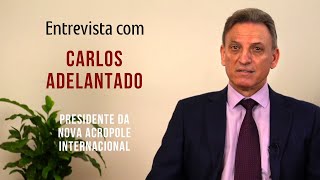 Entrevista com o Presidente da Organização Internacional da Nova Acrópole Carlos Adelantado [upl. by Esertal]